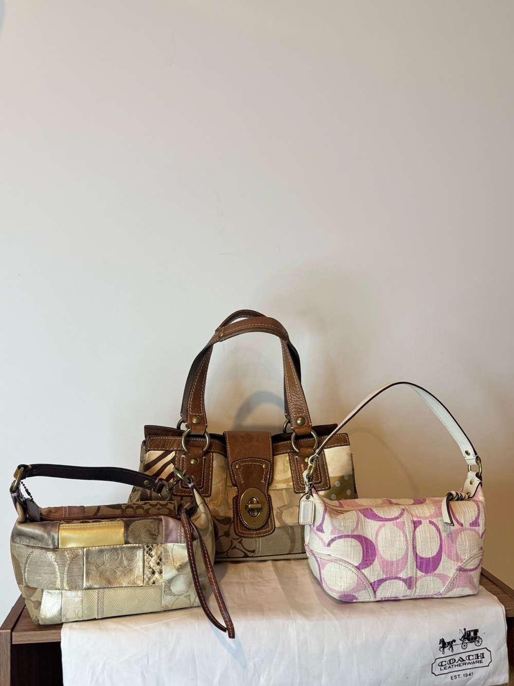 ULTRA RARE! Coach Y2K Patchwork Bundle 🛍️